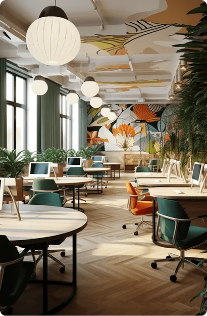 Espacio de trabajo moderno